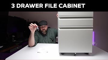 DEVAISE 3 Drawer Mobile File Cabinet