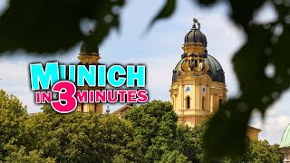 Exploring Munich Germany in 3 Minutes | Bavarian Charm And Culture!