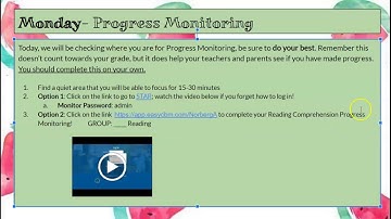 EasyCBM Reading Comp.