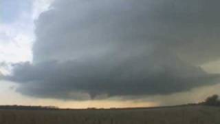 Tornadic Supercell Timelapse Video - Nickerson, Kansas