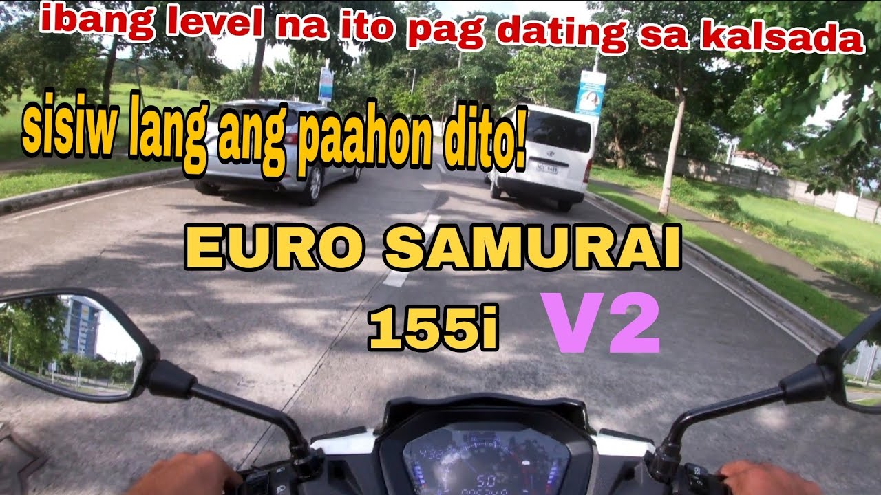EURO SAMURAI 155i/ sinubukan ko sa ahunan.