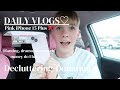 I got the pink iphone  daily vlogs decluttering financial situation