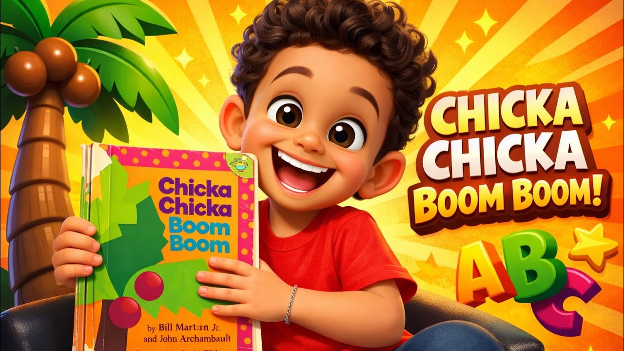 Chicka Chicka Boom Boom | ABC Story for Kids #ChickaChickaBoomBoom # ...