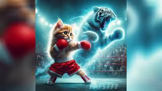 🥊Revenge fight against a rival②😸cute cat story#cat #boxing #catlovers #aiimages