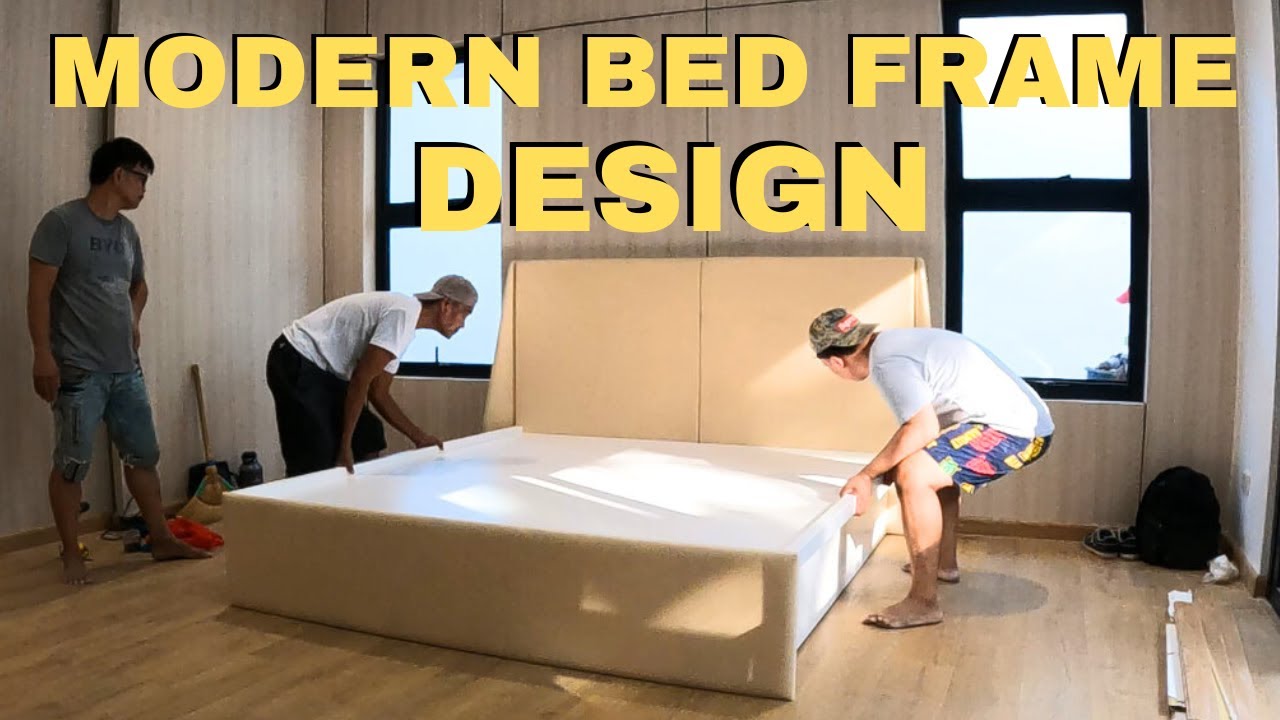 MODERN BED FRAME INSTALLATION YouTube