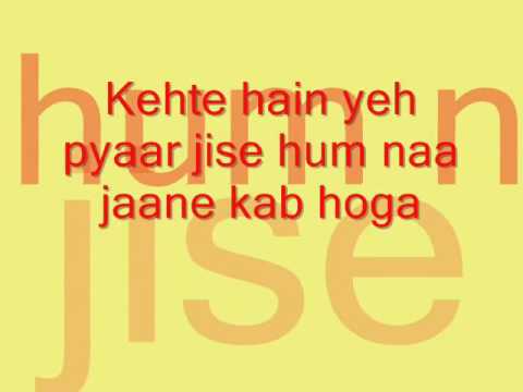 Bade Acche Lagte Hain full song lyrics.wmv