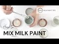 How to mix milk paint  miss mustard seeds milk paint