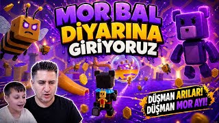 MOR BAL DİYARINDA KARDEŞ KAVGASI VAR🐝👿#superbearadventurehighlights#superbearadventure#superbear
