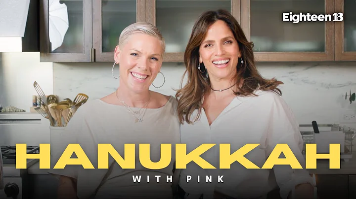 P!NK and Noa Tishby Light Candles for the First Night of Hanukkah