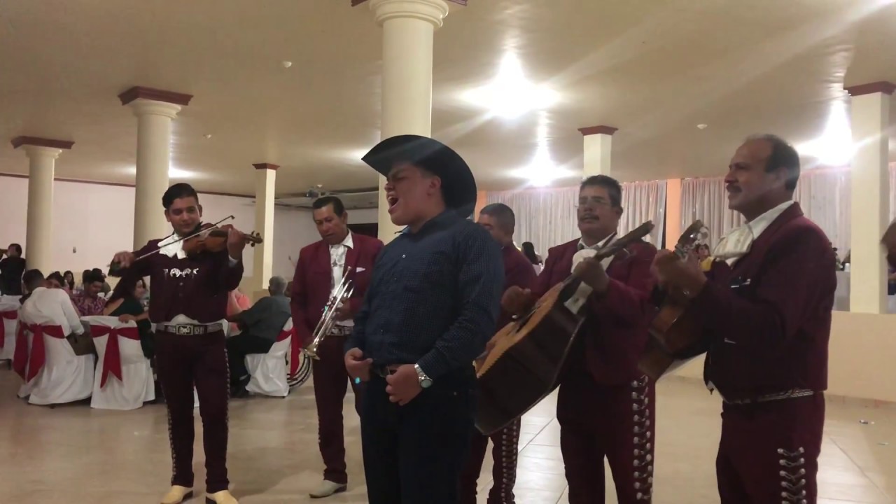 Jose Mejia Jr. Que chulos ojos (Con Mariachi)(En Vivo 2018) YouTube