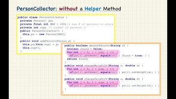 [HD] EECS2030E F24 - 2024-09-11 - In-Lab Demo - Helper Methods (PersonCollector Example)