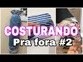 Coloquei ziper invisivel, apertei uma calça, fiz 10 toucas pra um kep, fiz  puxa saco e 11 puxador