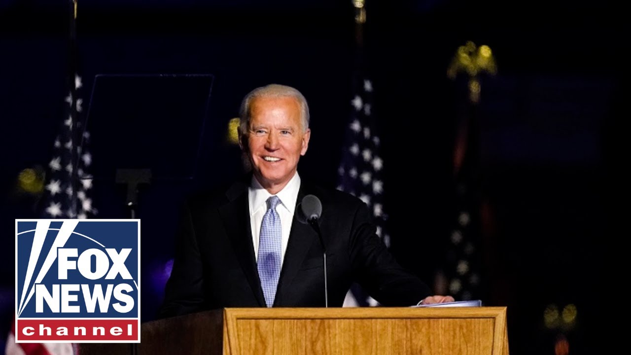 Joe Biden, in victory speech, says, 'This is the time to heal in America'