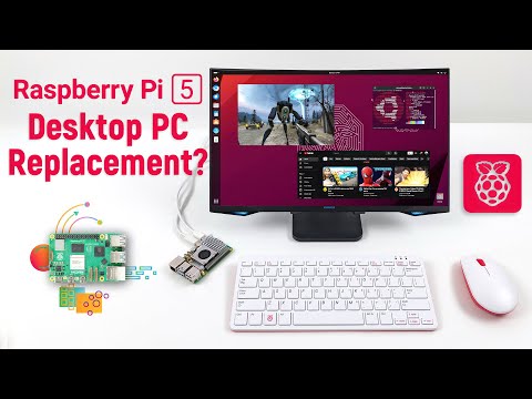 Official Raspberry Pi 5 Desktop Kit •