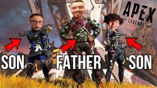 🔴 LIVE| Father \& 2 Sons Play Apex Legends Ranked Road to Masters ( 4 wins)