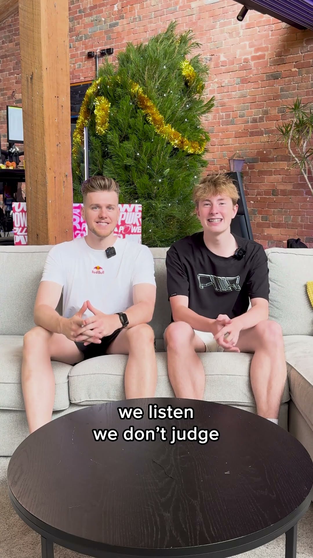 We Listen, We Don't Judge