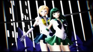 [MMD - Sailor Moon] Trouble Maker(트러블메이커) - Uranus x Neptune