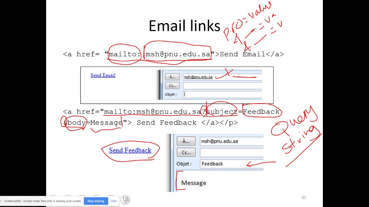 021 How To Create Email Links In HTML YouTube
