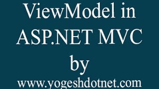 Lecture 11- viewmodel in mvc example