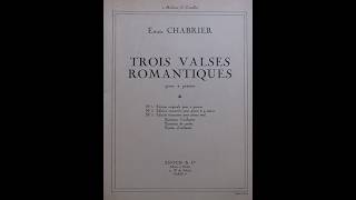 Download Lagu Chabrier:   Trois valses romantiques pour 2 pianos  -  Rena Kyriakou & Walter Klien (1960)