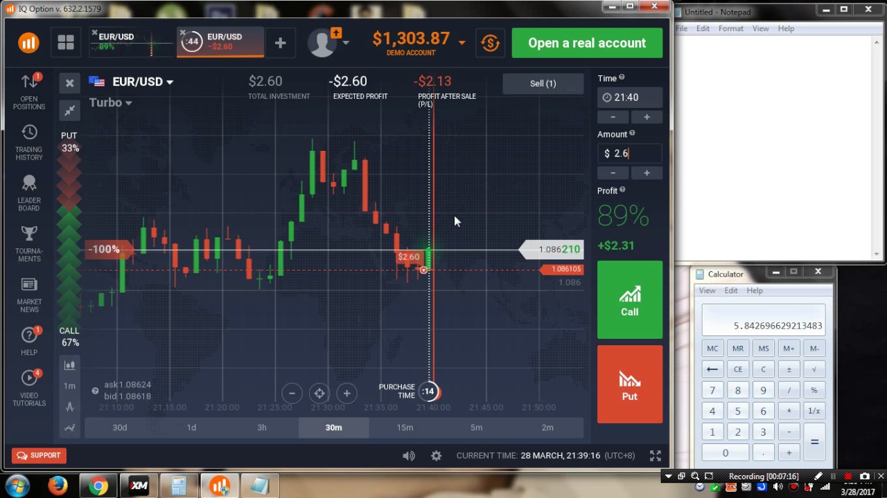 binary option forex trading strategy