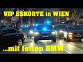 Bmwvipeskorte militrpolizei in wien