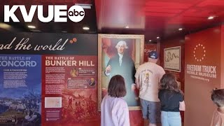 'Freedom Truck' stops in Texas to celebrate America's 250th birthday