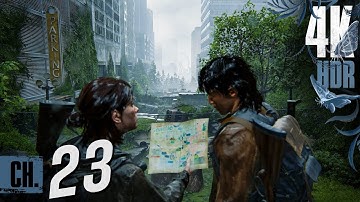 The Last of Us Part II - [4K/60fps HDR] (100%, Grounded, Permadeath) Part 23 - Road to the Aquarium