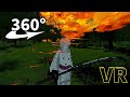 【VR動画】ヒノカミ神楽 炭治郎vs累【鬼滅の刃】