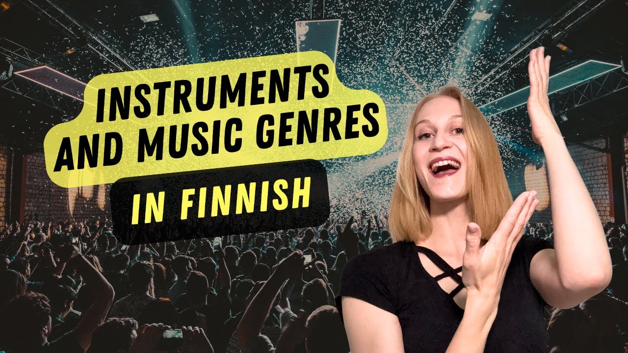 🎵 Finnish Phrases: Musical Instruments & Music Genres 🎵