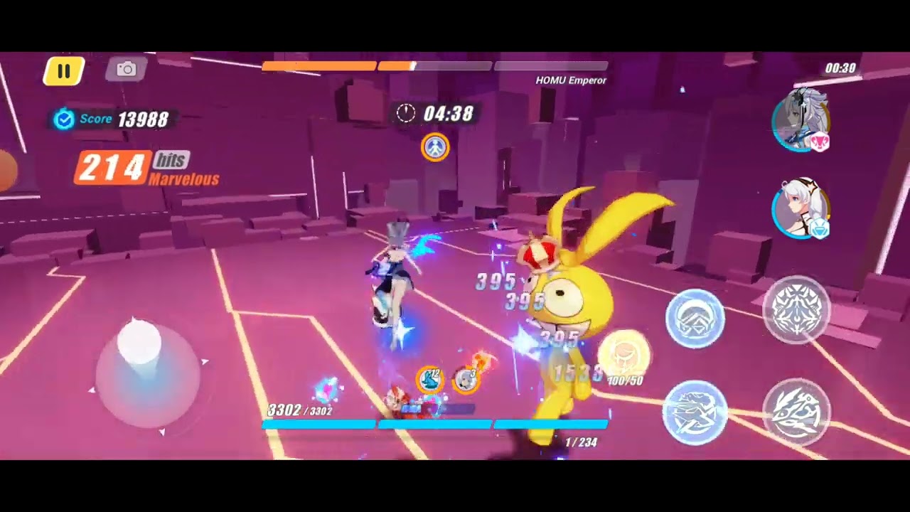 [HI3rd] SW Bronya vs SS HOMU Emperor in v5.8 Memorial Arena Masters Lv ...