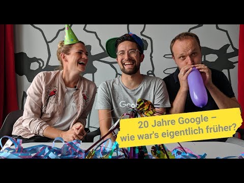 20 Jahre Google – wie war's eigentlich früher? | ‘Frag doch Google’ #16 #Google20