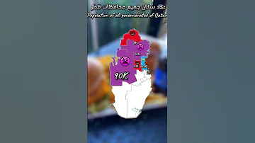 عدد سكان جميع محافظات قطر Population Of All Governorates Of Qatar 