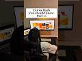 How to blur image backgrounds on Canva #canvatips