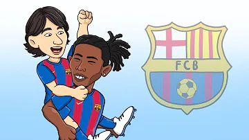 Ronaldinho & Messi ● Two Legends - One Story ● Football Animation