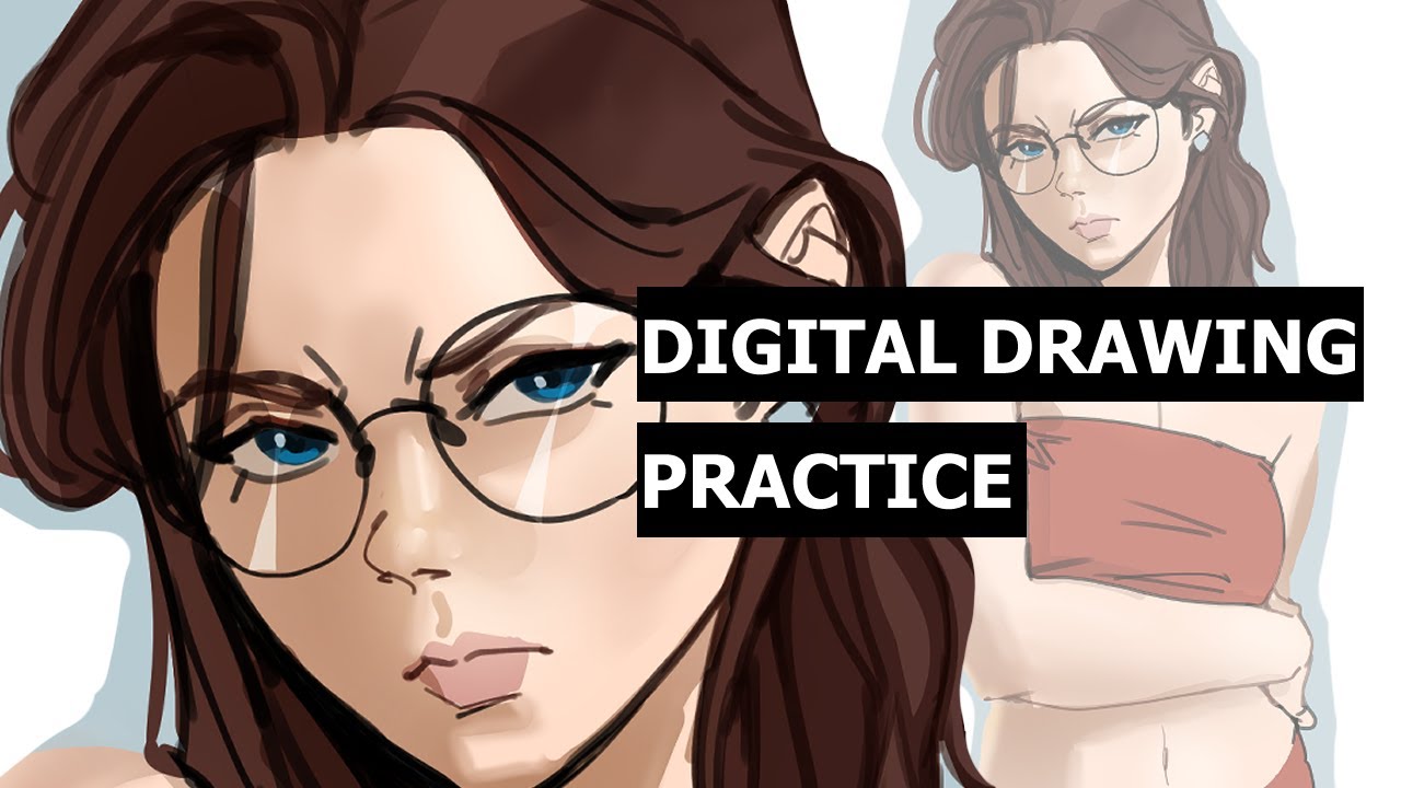 Digital Speedpaint Clip Studio Paint EX | How I practice from reference ...