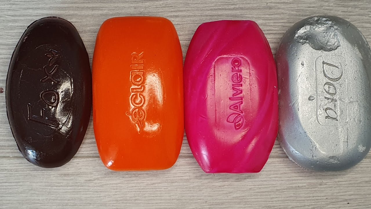 ASMR SOAP CUTTINGSoap carving Dry colored soap cuttingРежу сухое