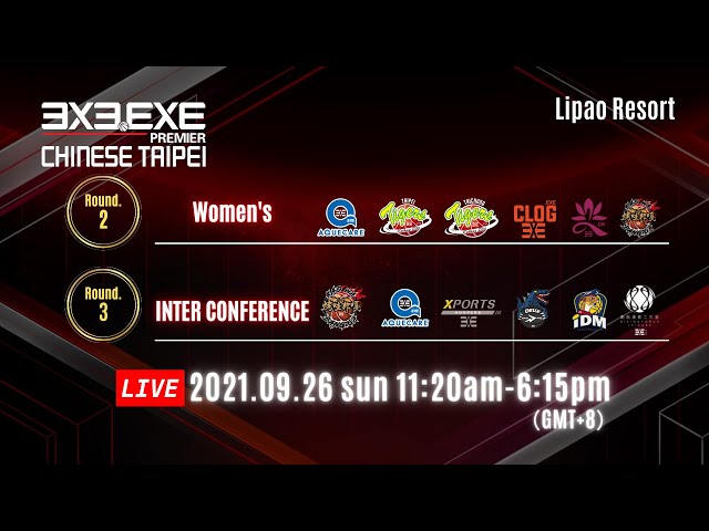 [Live] 2021 3x3.EXE聯盟賽男子組R3&女子組R2