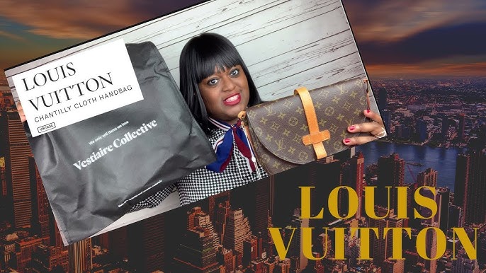 LOUIS VUITTON CHANTILLY BAG / LOUIS VUITTON REVIEW WEAR AND TEAR / WIMB /  VINTAGE LV / CHANTILLY GM 