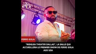 Ferre Gola live concert in Dallas 🇺🇸 USA RIDGLEA THEATRE