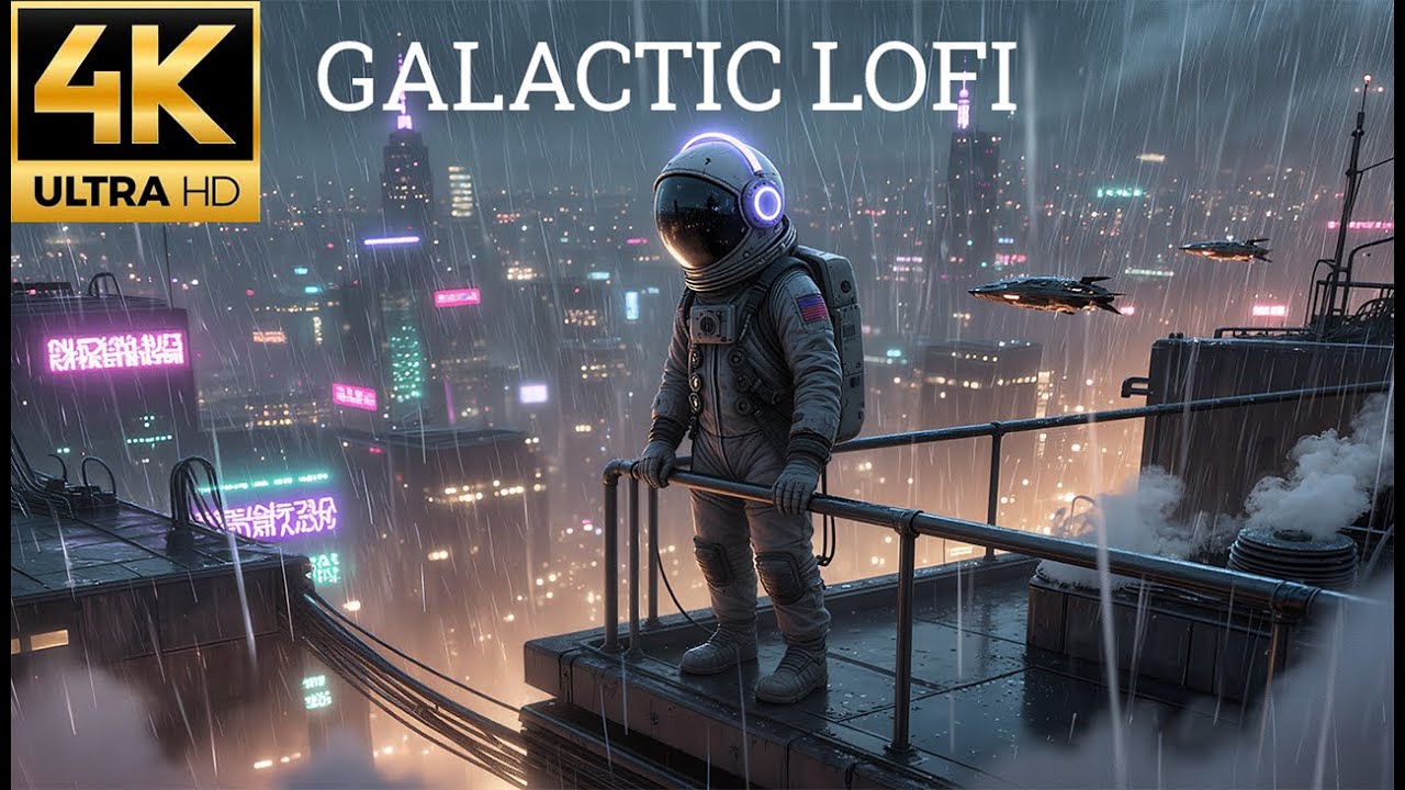 Watching Over a Neon City | 5 Hours Lofi for Focus