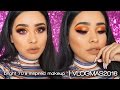 Bright 70&#39;s Inspired Makeup | Vlogmas 2016