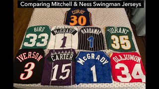 Mitchell & Ness Swingman Jerseys (2019) - A Comparison