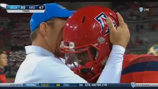 QB Khalil Tate leads Cats to win over UCLA; rushes for 230 yards