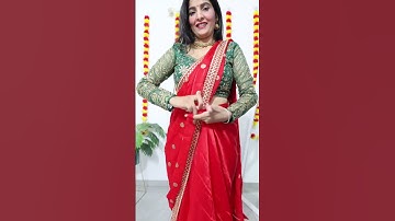 Saree draping tutorial #saree #drape #sareedraping #rekhamishra