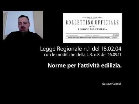 Norme per l'attività edilizia della Regione Umbria (aggiornate alla LR 8/2011)