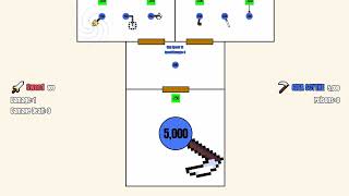 Sword ⚔️ VS 💀 Weapon Ball Dungeon