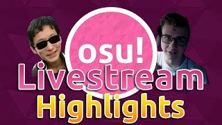 osu! Livestream Highlights | Cookiezi 1000pp Choke!? Alumetri God mode! 850pp Reaction!