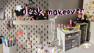 Desk makeover|Masamı düzenliyelim⊹∘˚•˙ᰔ