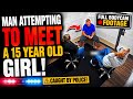 Man Arrested After Allegedly Attempting to Meet a 15-Year-Old Girl | Full Bodycam Footage
